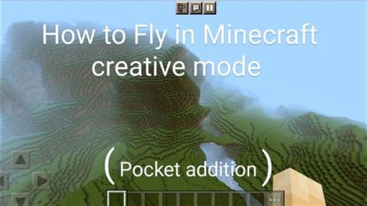 How to fly in minecraft creative mode