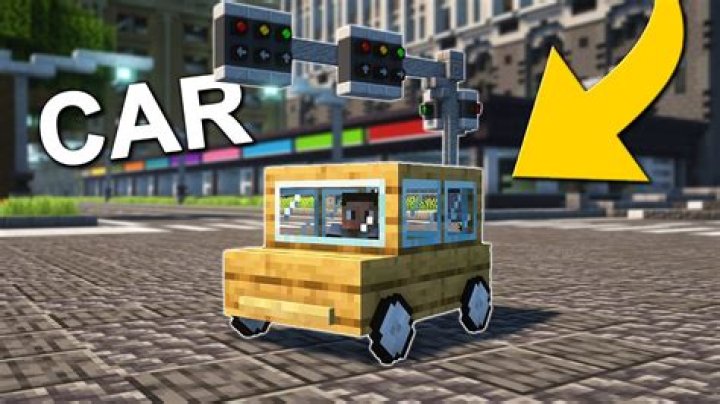 How to get a car in minecraft