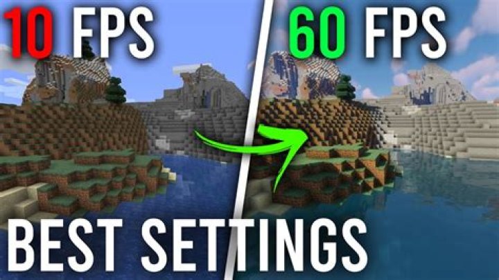 How to get better fps minecraft