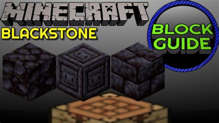 How to get black stone in minecraft
