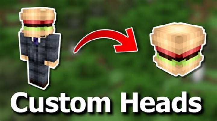 How to get custom heads in minecraft