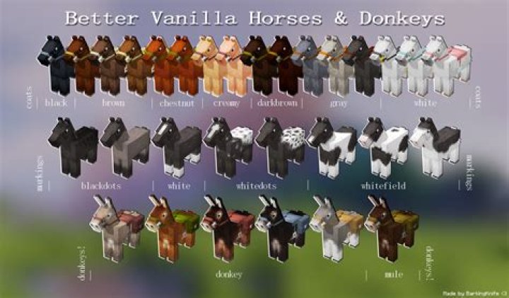 How to get donkeys in minecraft