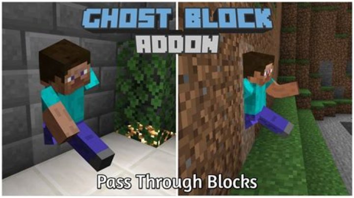 How to get ghost blocks in minecraft
