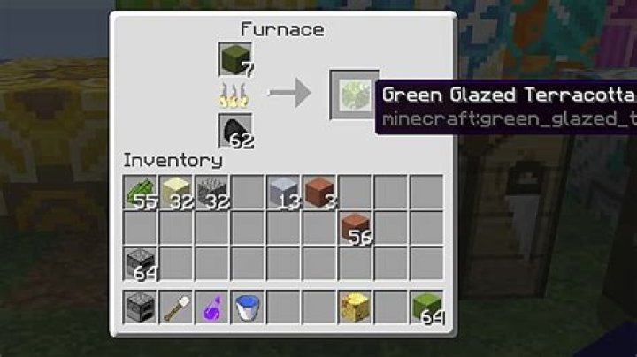How to get glazed terracotta in minecraft