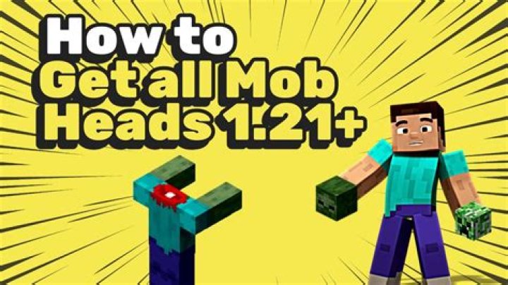 How to get heads in minecraft 1.13