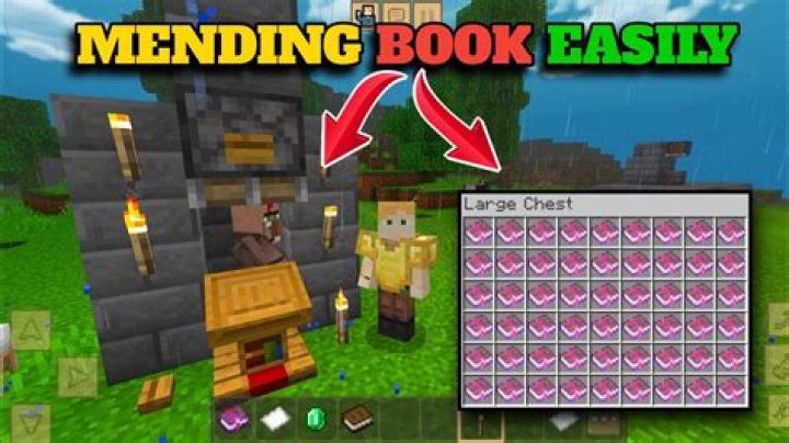 How to get mending book in minecraft