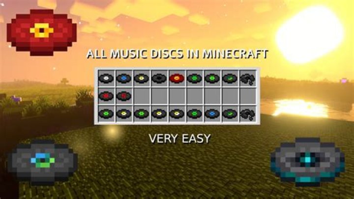 How to get music discs in minecraft