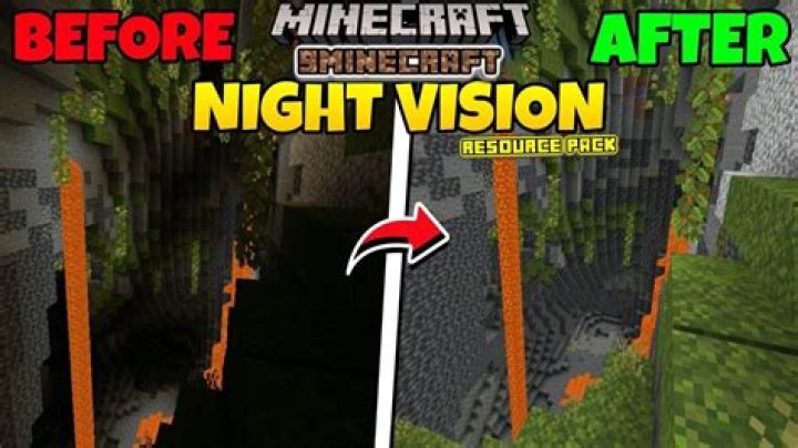 How to get night vision in minecraft