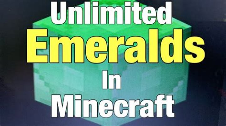How to get unlimited emeralds in minecraft