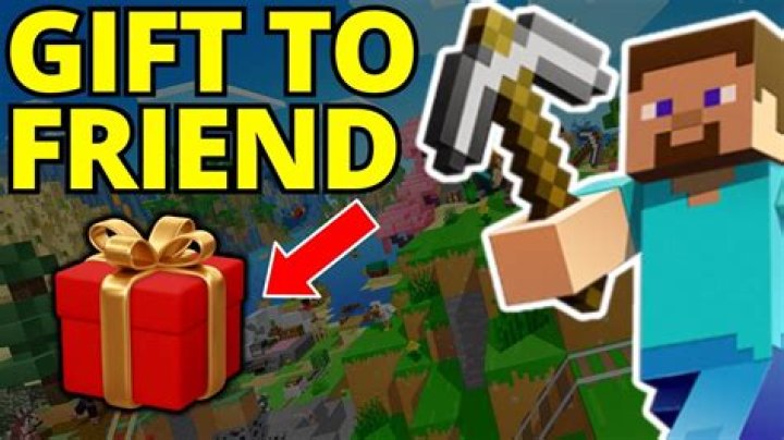 How to gift minecraft java to someone