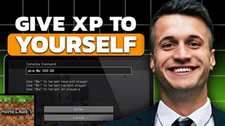 How to give yourself xp in minecraft