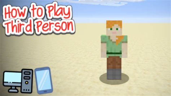How to go 3rd person in minecraft