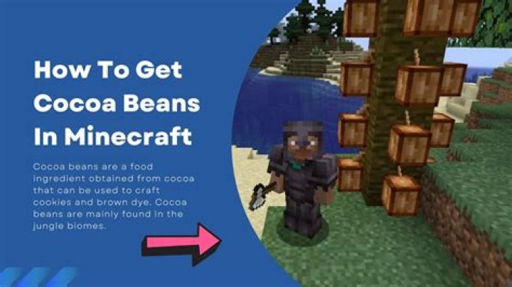 How to harvest cocoa beans in minecraft