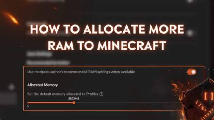 How to increase ram for minecraft server