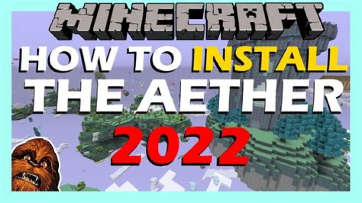 How to install aether mod minecraft
