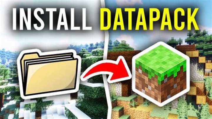 How to install data packs minecraft