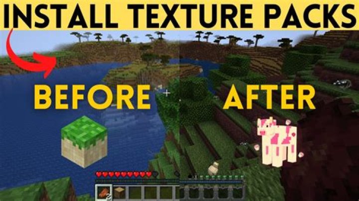 How to install minecraft texture packs 1.13