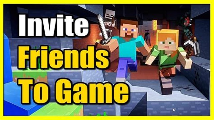 How to invite a friend on minecraft