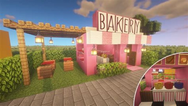 How to make a bakery in minecraft