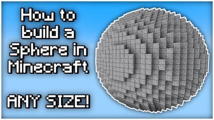 How to make a ball in minecraft