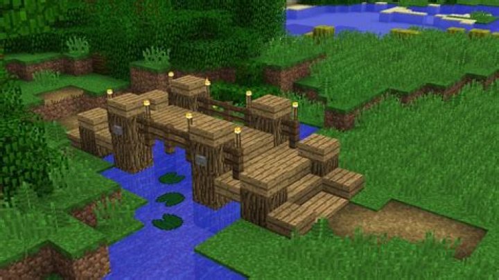 How to make a bridge in minecraft