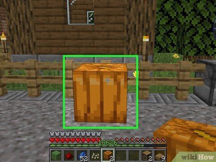 How to make a carved pumpkin minecraft