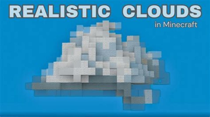 How to make a cloud in minecraft