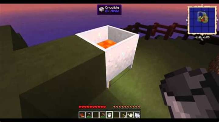 How to make a crucible minecraft