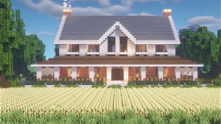 How to make a farmhouse in minecraft