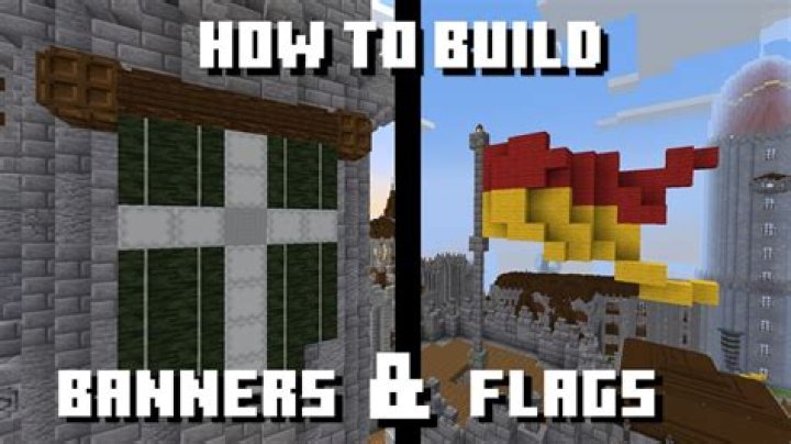 How to make a flag in minecraft