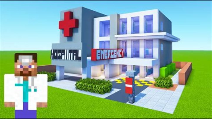 How to make a hospital in minecraft