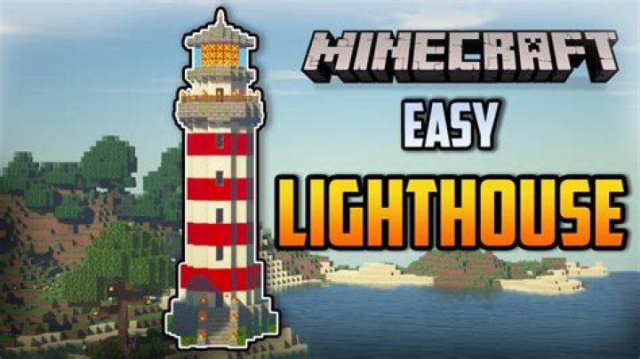 How to make a lighthouse in minecraft