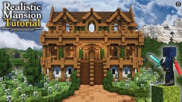 How to make a mansion in minecraft