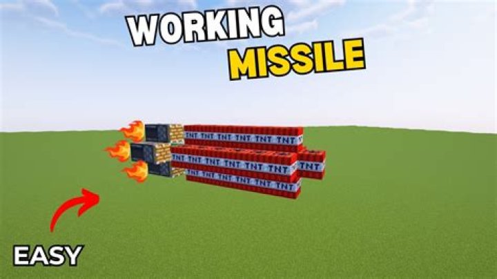 How to make a missile in minecraft
