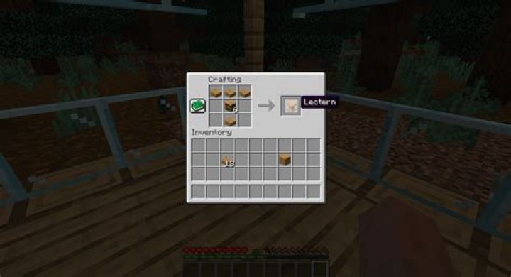 How to make a podium in minecraft