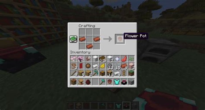 How to make a pot in minecraft