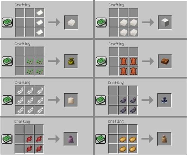 How to make a pouch in minecraft