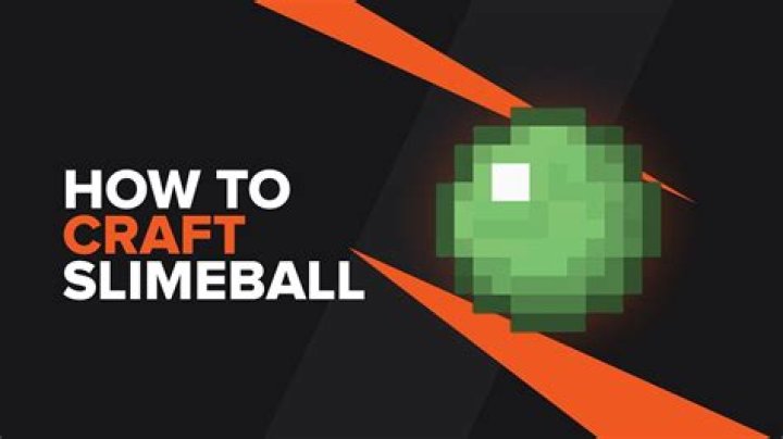 How to make a slimeball in minecraft