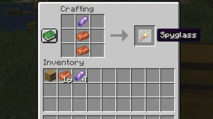 How to make a spyglass in minecraft