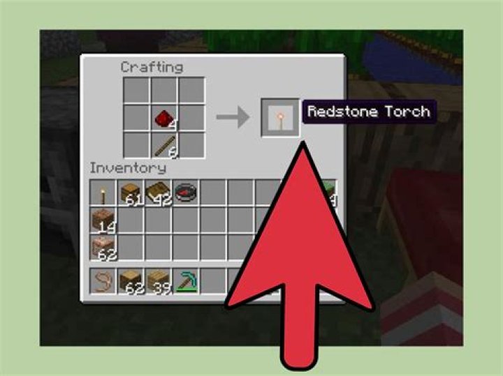 How to make a torch in minecraft