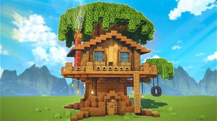 How to make a treehouse in minecraft