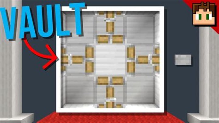How to make a vault in minecraft