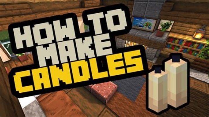 How to make candles in minecraft bedrock