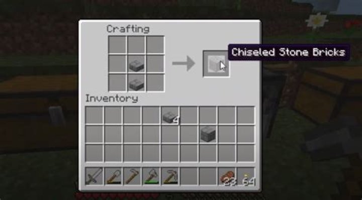 How to make chiseled stone in minecraft