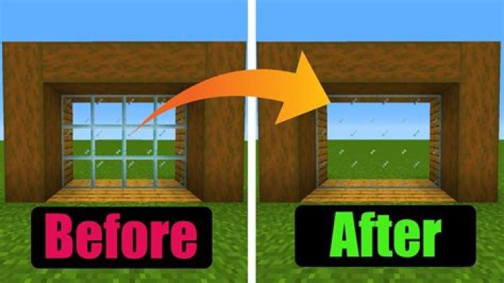How to make clear glass in minecraft