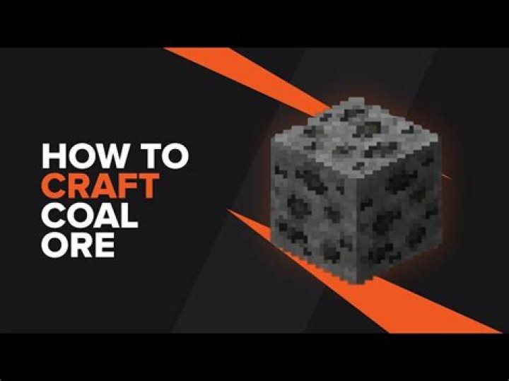 How to make coal blocks in minecraft