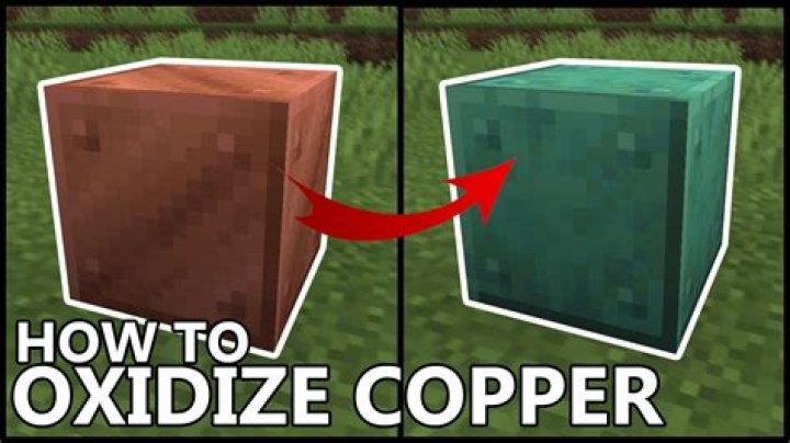 How to make copper oxidize fast minecraft