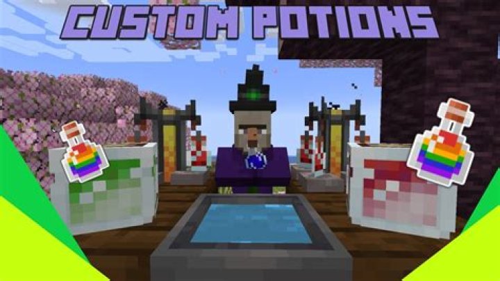 How to make custom potions in minecraft
