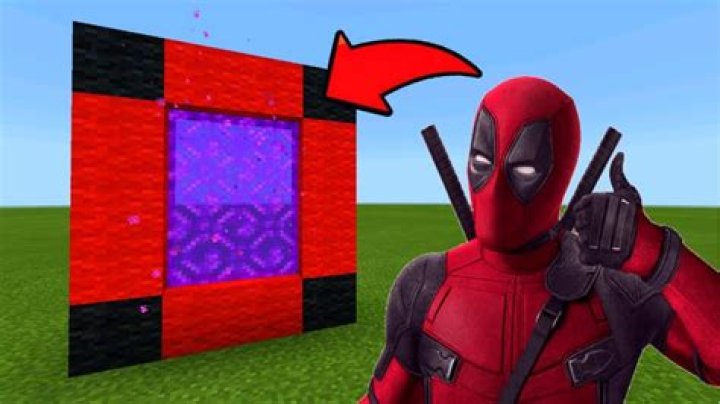 How to make deadpool in minecraft