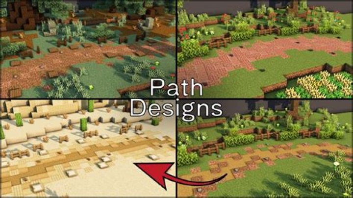 How to make dirt paths in minecraft